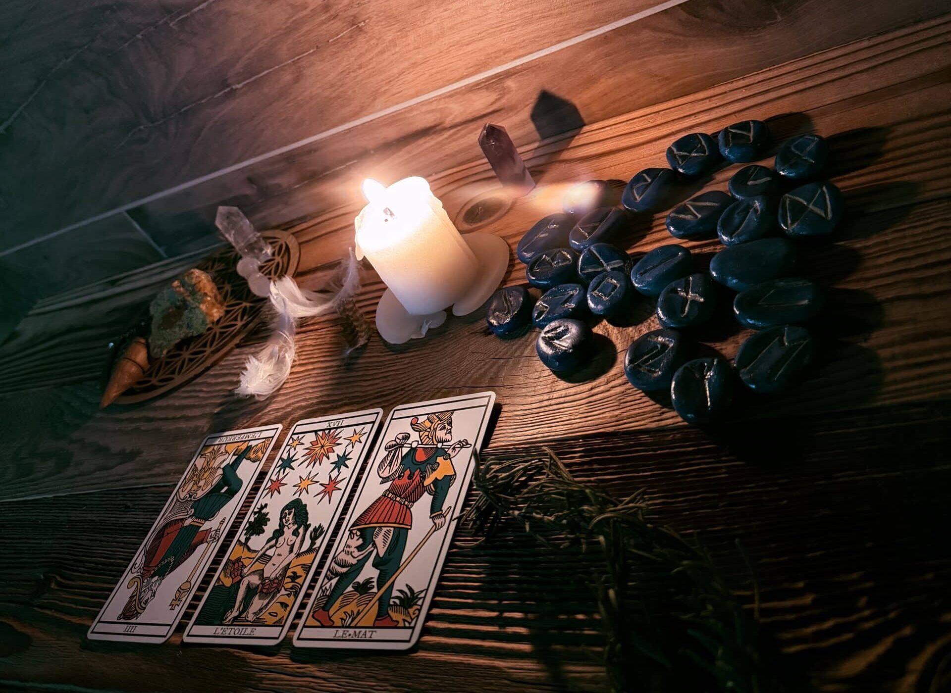 Tirage des cartes en tarologie